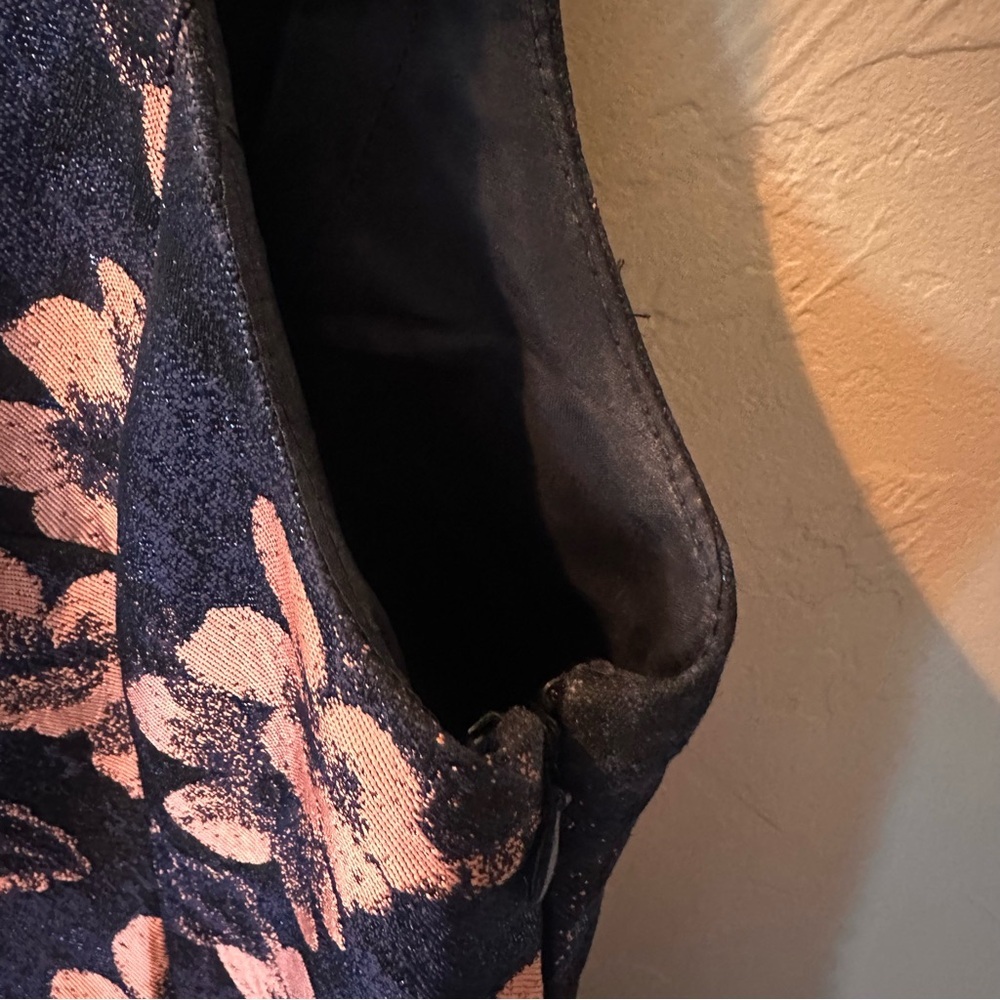 Betsey Johnson Fit and Flare Floral Jaquard Dress - Picture 11 of 12